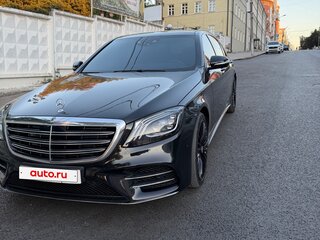 2017 Mercedes-Benz S-Класс 400 d VI (W222, C217) Рестайлинг, чёрный, 4150000 рублей, вид 1