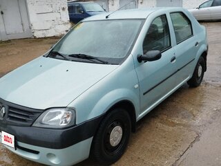 2008 Renault Logan I, зелёный, 450000 рублей, вид 1