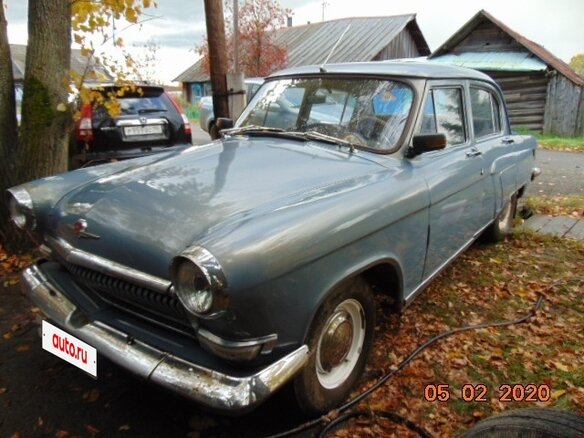 1965 ГАЗ 21 «Волга» 21Л, серый, 250000 рублей