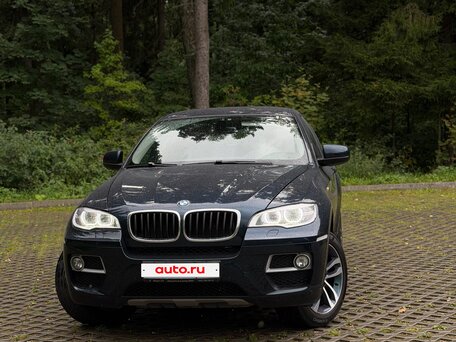 2013 BMW X6 35i I (E71) Рестайлинг, синий, 2675000 рублей, вид 4