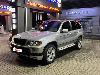2004 BMW X5 4.4i I (E53) Рестайлинг, серебристый, 1000000 рублей, вид 1