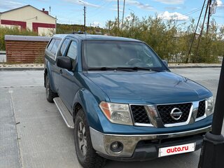 2009 Nissan Frontier II Рестайлинг, синий, 850000 рублей, вид 1
