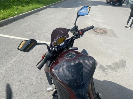 2010 Kawasaki Z 1000, коричневый, 680000 рублей, вид 5