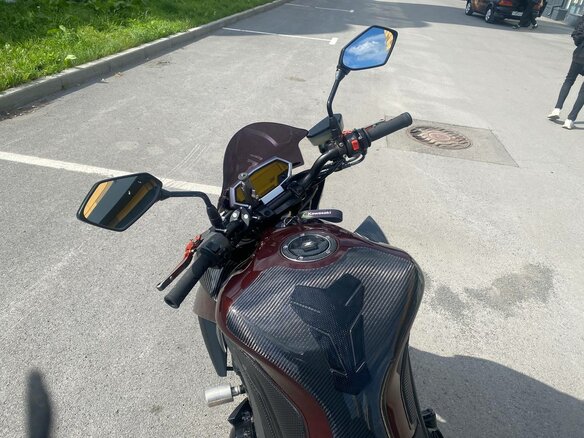 2010 Kawasaki Z 1000, коричневый, 680000 рублей - вид 4