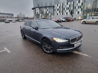 2021 Volvo S90 Long II Рестайлинг, синий, 3800000 рублей, вид 3