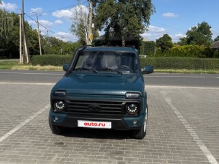 2002 Lada (ВАЗ) 2121 (4x4) I Рестайлинг, синий, 430000 рублей, вид 3