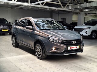 2018 Lada (ВАЗ) Vesta SW Cross I, голубой, 870000 рублей, вид 1