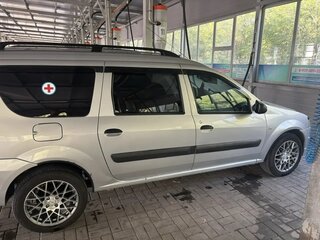 2018 Lada (ВАЗ) Largus I, серебристый, 820000 рублей, вид 2