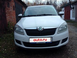 2012 Skoda Fabia II Рестайлинг, белый, 550000 рублей, вид 2