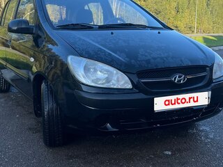 2010 Hyundai Getz I Рестайлинг, чёрный, 445000 рублей, вид 2