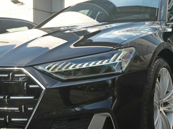 2026 Audi A7 L 45 TFSI II (4K), чёрный - вид 1