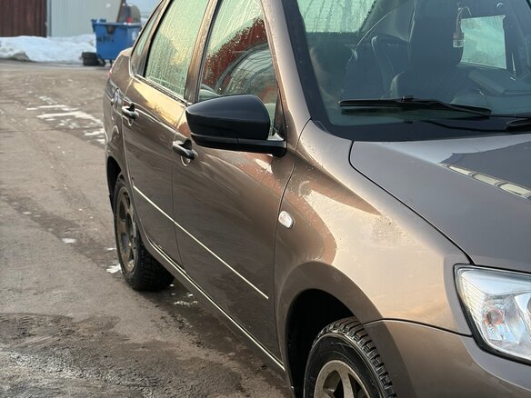 2017 Lada (ВАЗ) Granta I, серый, 520000 рублей - вид 3