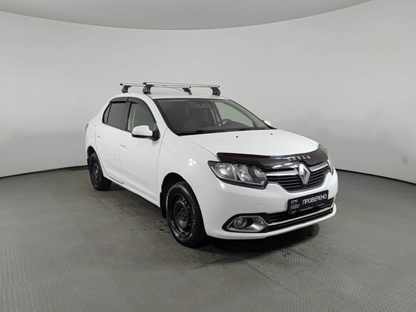 2017 Renault Logan II, белый - вид 2