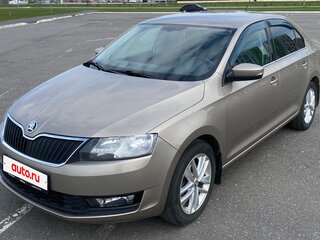2017 Skoda Rapid I Рестайлинг, бежевый, 1400000 рублей, вид 2