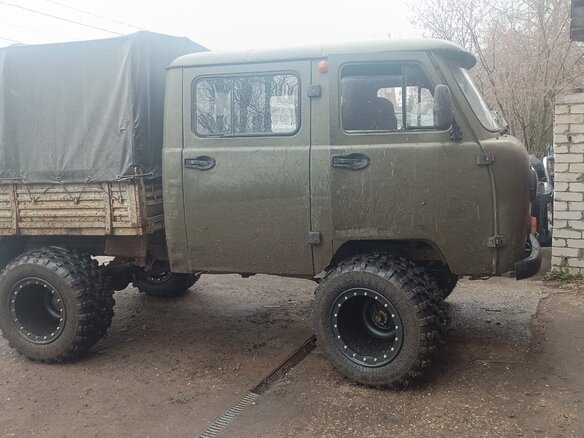 2013 УАЗ 3909, зелёный, 1250000 рублей