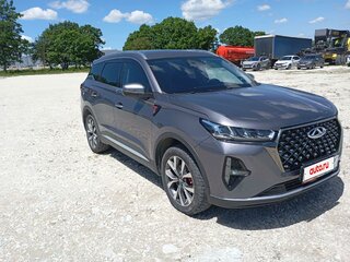 2024 Chery Tiggo 7 Pro Max I Рестайлинг, серый, 1642500 рублей, вид 2