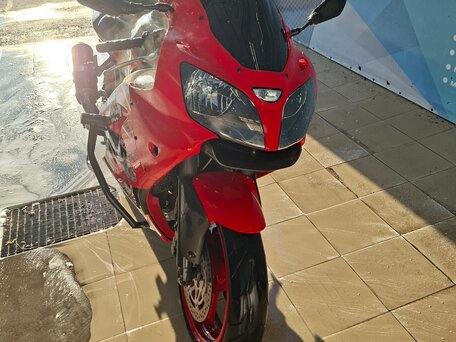 2000 Kawasaki ZX-6 Ninja, красный, 325000 рублей, вид 3
