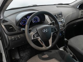 2016 Hyundai Solaris I Рестайлинг, белый, 874254 рублей, вид 5