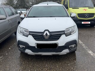 2019 Renault Logan Stepway II Рестайлинг, белый, 980000 рублей, вид 4