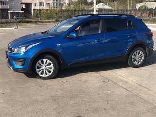 2019 Kia Rio X-Line IV, синий, 1600000 рублей, вид 3
