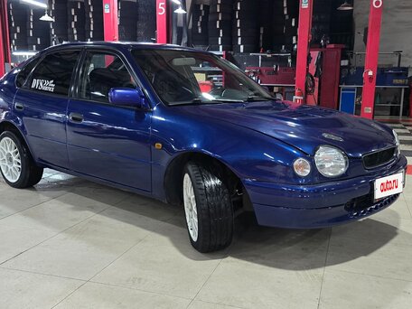 1998 Toyota Corolla VIII (E110), синий, 300000 рублей, вид 3