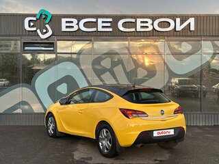 2012 Opel Astra GTC J Рестайлинг, жёлтый, 795000 рублей, вид 3