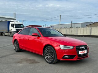 2012 Audi A4 IV (B8) Рестайлинг, красный, 1130000 рублей, вид 2