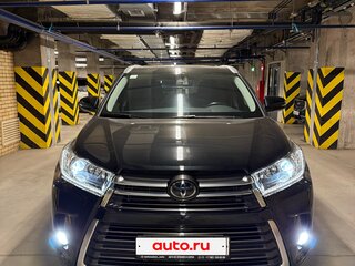 2021 Toyota Highlander III (XU50) Рестайлинг, чёрный, 4900000 рублей, вид 4