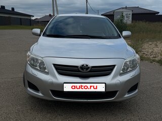 2008 Toyota Corolla X (E140, E150), серебристый, 670000 рублей, вид 3