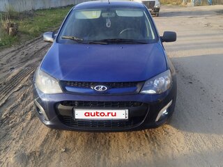 2013 Lada (ВАЗ) Kalina II, синий, 320000 рублей, вид 2