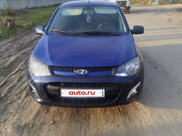 2013 Lada (ВАЗ) Kalina II, синий, 300000 рублей - вид 1