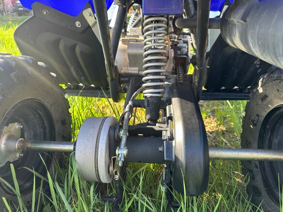 2015 Yamaha Raptor YFM90, белый, 230000 рублей - вид 7
