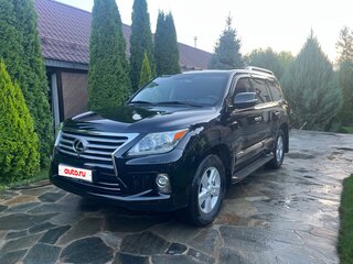 2014 Lexus LX 570 III Рестайлинг, чёрный, 4250000 рублей, вид 1