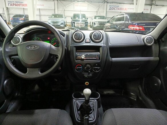2015 Lada (ВАЗ) Granta I, голубой - вид 12