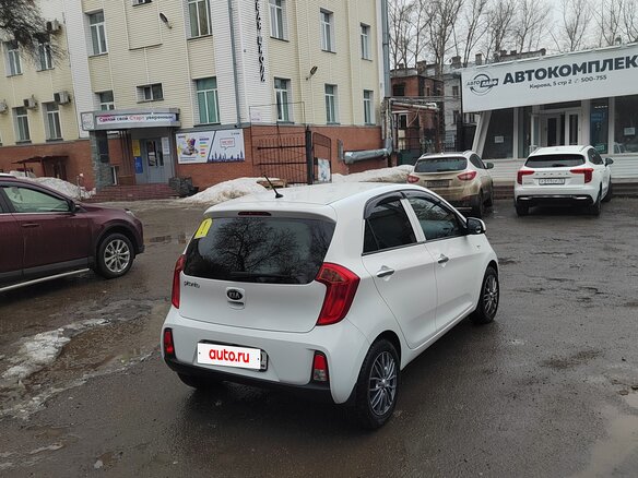2015 Kia Picanto II Рестайлинг, белый, 1100000 рублей - вид 5