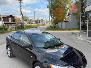 2008 Mitsubishi Lancer X, чёрный, 730000 рублей, вид 1