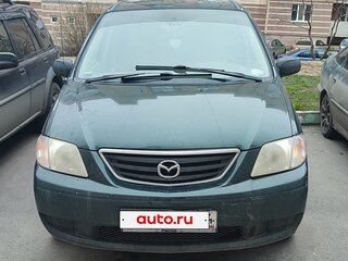 2001 Mazda MPV II (LW), зелёный, 430000 рублей, вид 2