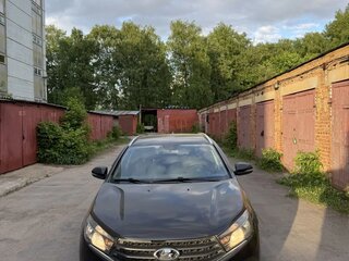2022 Lada (ВАЗ) Vesta SW I, чёрный, 1050000 рублей, вид 4