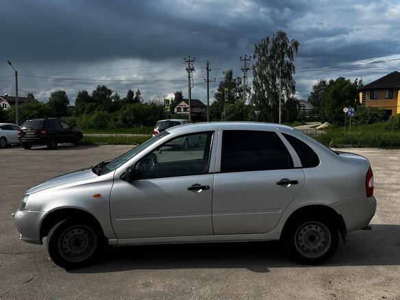 2008 Lada (ВАЗ) Kalina I, серебристый, 251500 рублей - вид 2