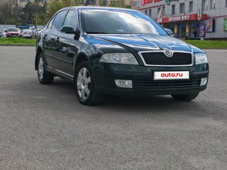 2005 Skoda Octavia II (A5), зелёный, 499900 рублей, вид 3