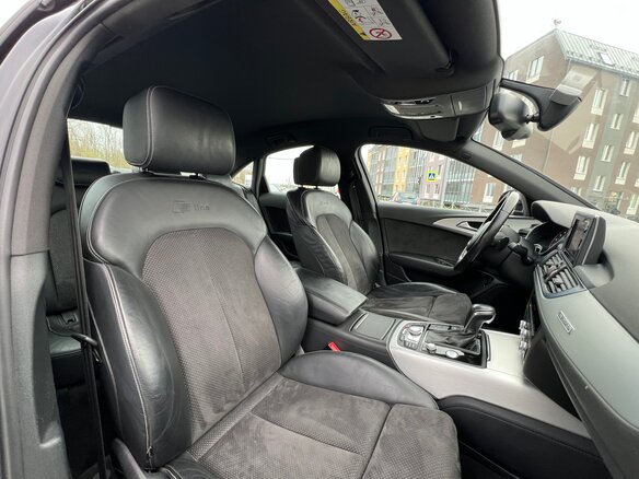 2015 Audi A6 IV (C7) Рестайлинг, чёрный - вид 31