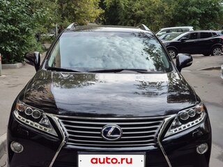 2013 Lexus RX 450h III Рестайлинг, чёрный, 3500000 рублей, вид 2