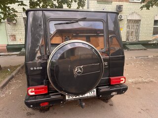 2005 Mercedes-Benz G-Класс 500 II (W463), чёрный, 2800000 рублей, вид 4