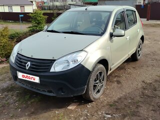 2012 Renault Sandero I, бежевый, 700000 рублей, вид 1