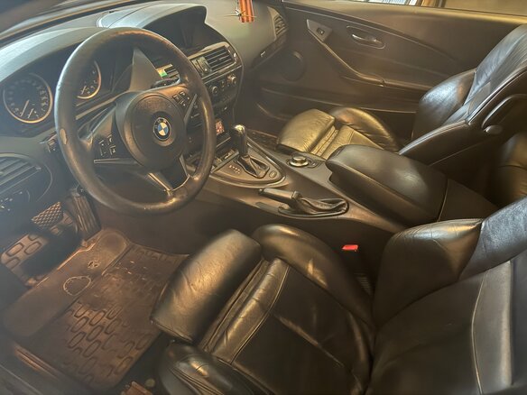 2007 BMW 6 серии 650i II (E63/E64), чёрный, 1690000 рублей - вид 5