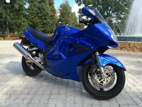 1999 Honda CBR 1100 XX, синий, 500000 рублей, вид 2