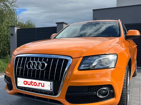 2010 Audi Q5 I (8R), оранжевый, 1830000 рублей, вид 1