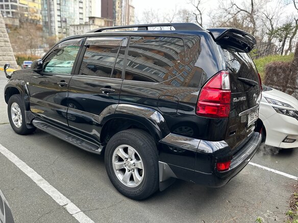 2006 Toyota Land Cruiser Prado 120 Series, чёрный, 2300000 рублей - вид 10