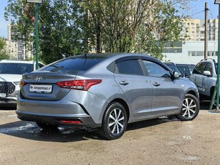 2020 Hyundai Solaris II Рестайлинг, серый, 1089000 рублей, вид 5