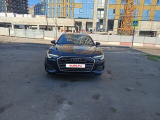 2019 Audi A6 45 TDI V (C8), синий, 4188000 рублей, вид 2